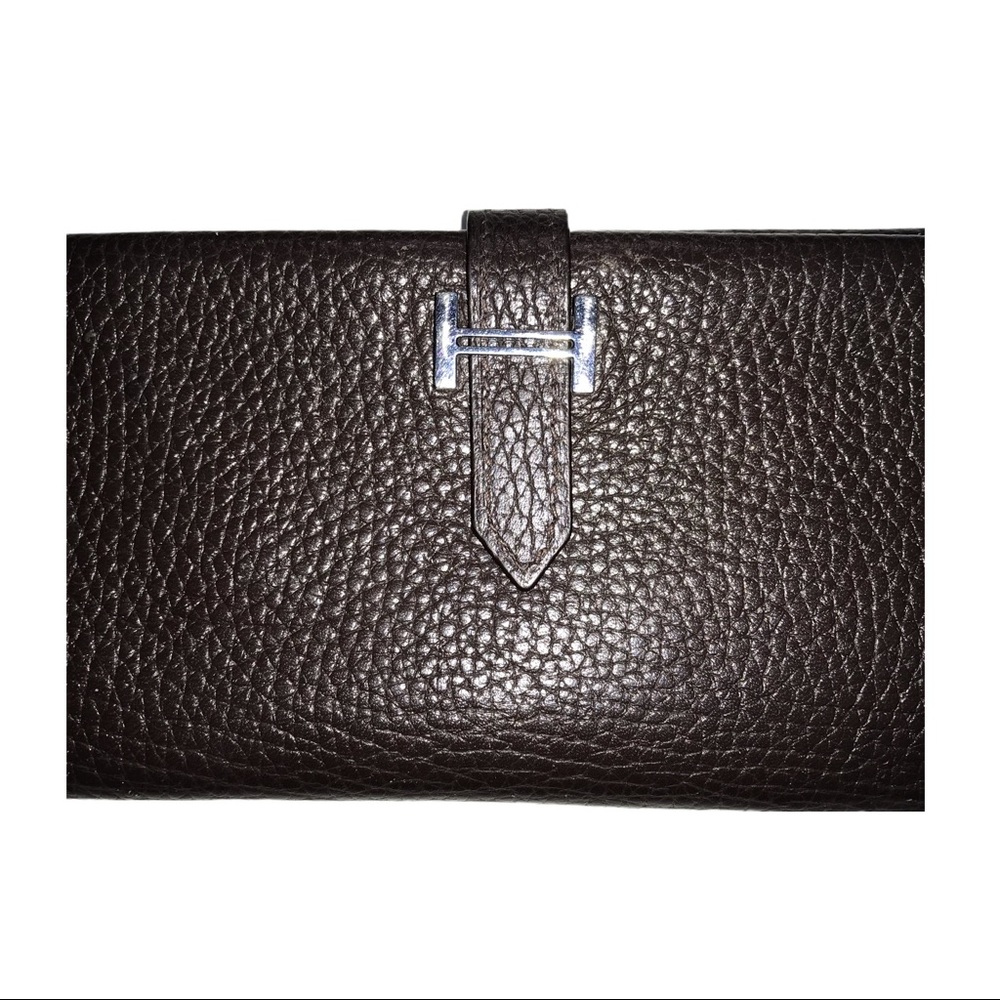 Authentic HERMES Togo Leather Trifold Wallet - Picture 12 of 13